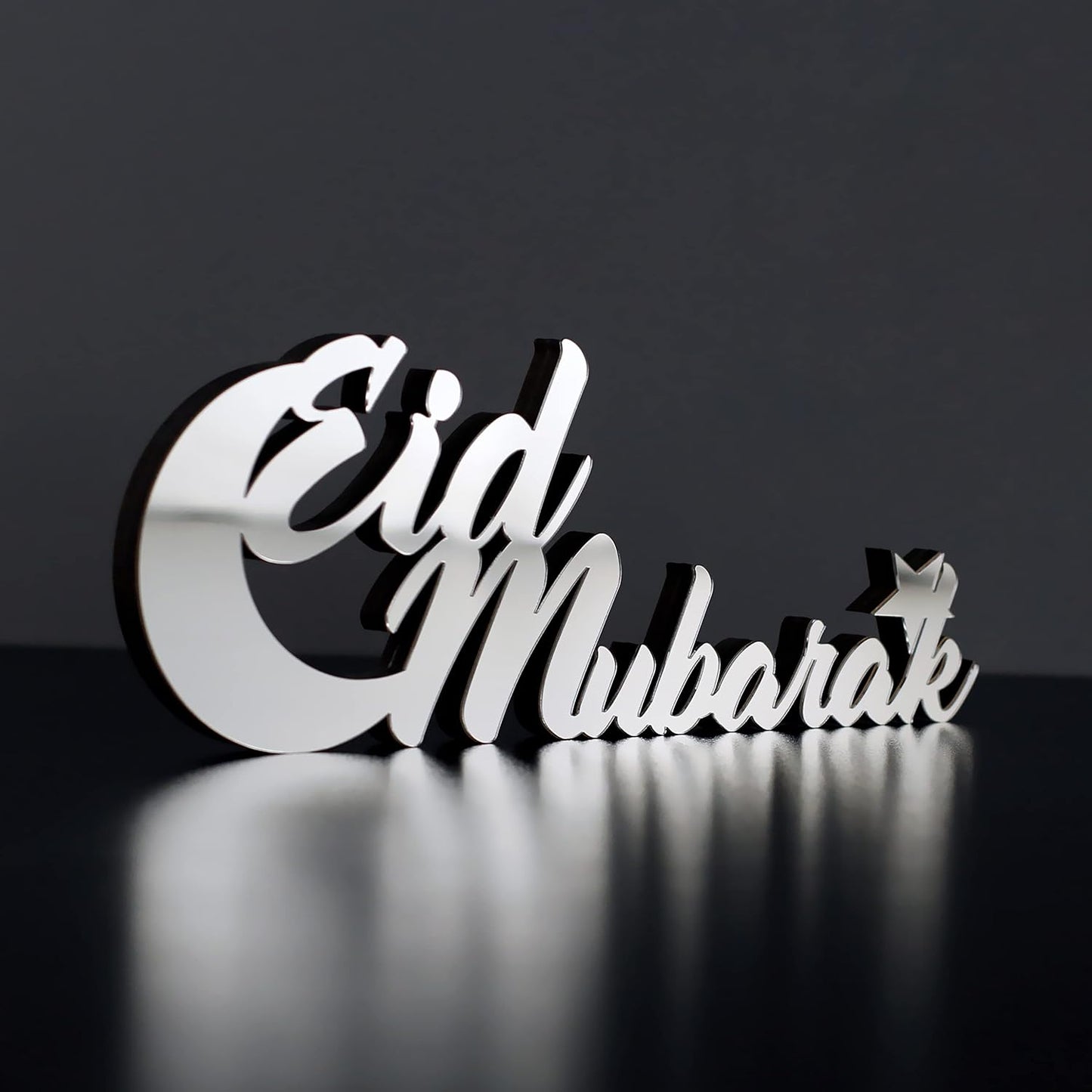 ديكورات طاولات اسلامية اكريليك عيد مبارك رمضان كريم وعيد مبارك