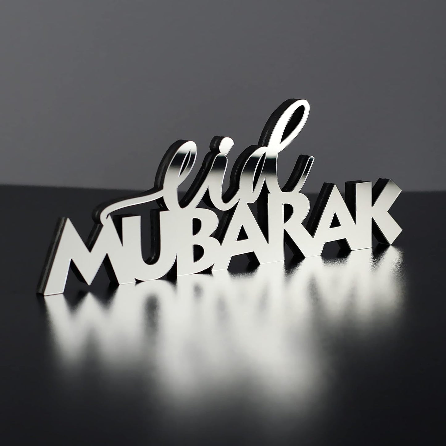 ديكورات طاولات اسلامية اكريليك عيد مبارك رمضان كريم وعيد مبارك