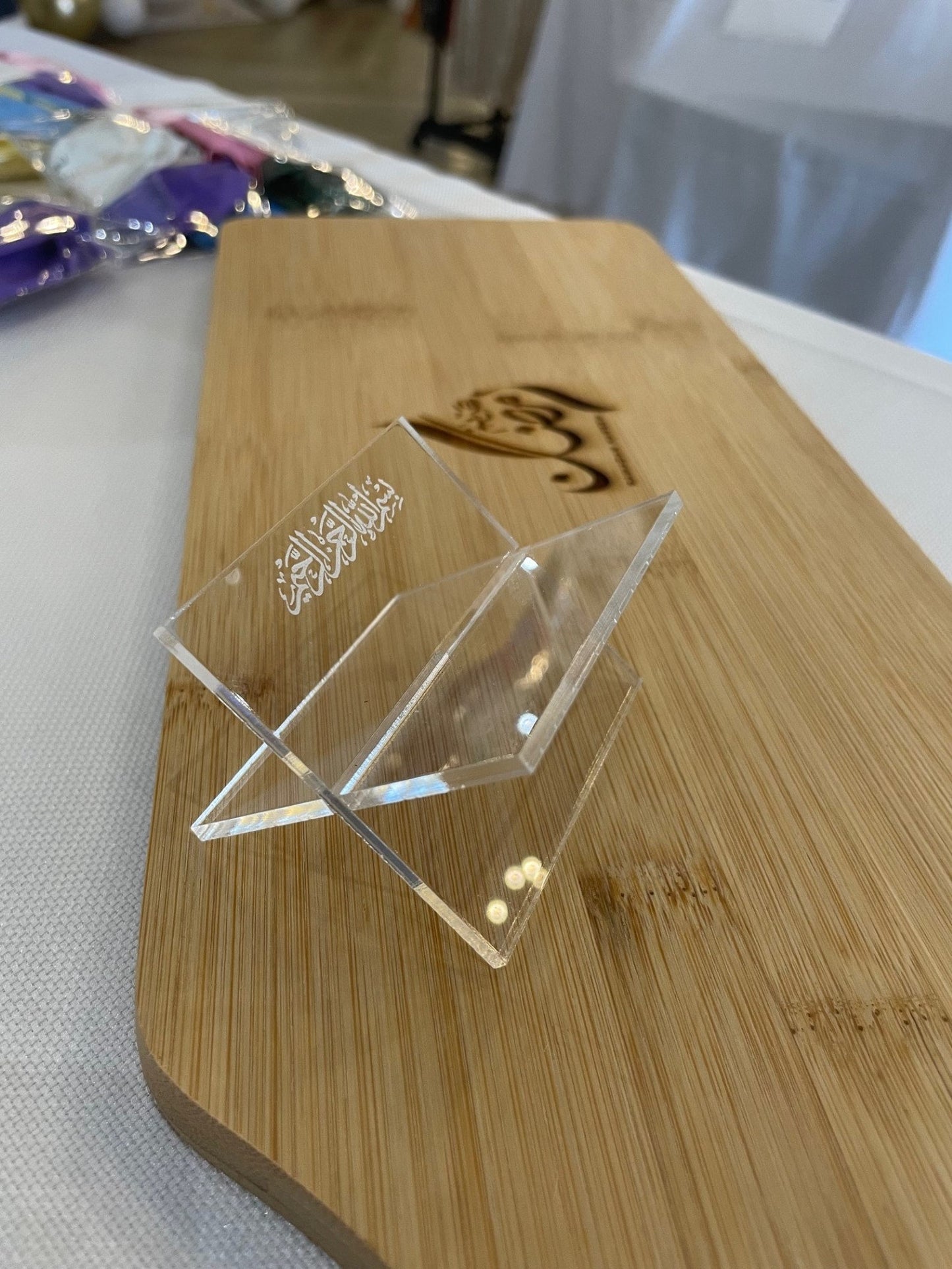 Acrylic Date Stands | Date Plate Holders | Ramadan Decor