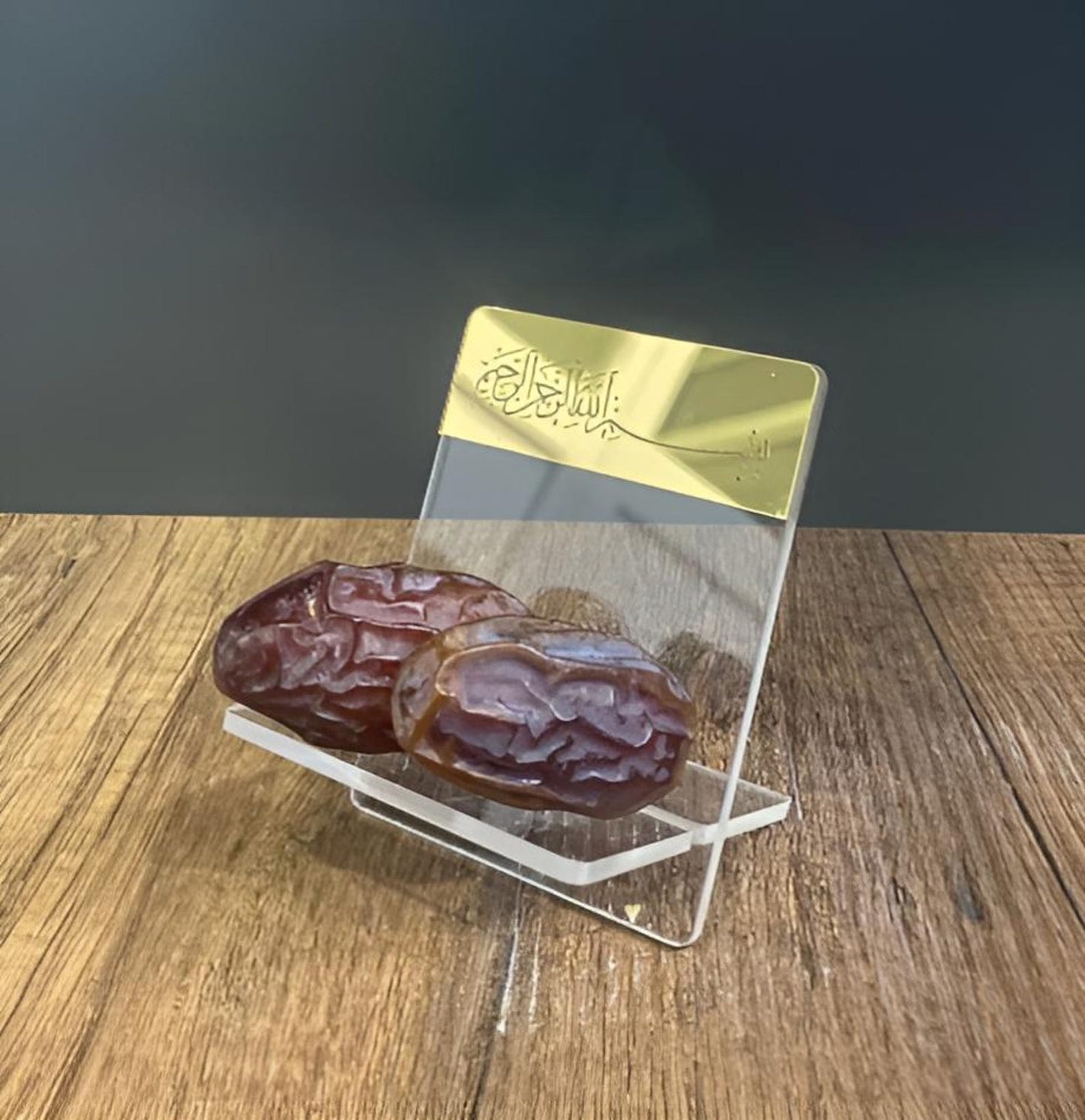 6 Pcs Ramadan Date Holder I Iftar Ramadan Table Decoration I Rahle Ramazan Date Holder I Date Plate | Ramadan Table Decoration