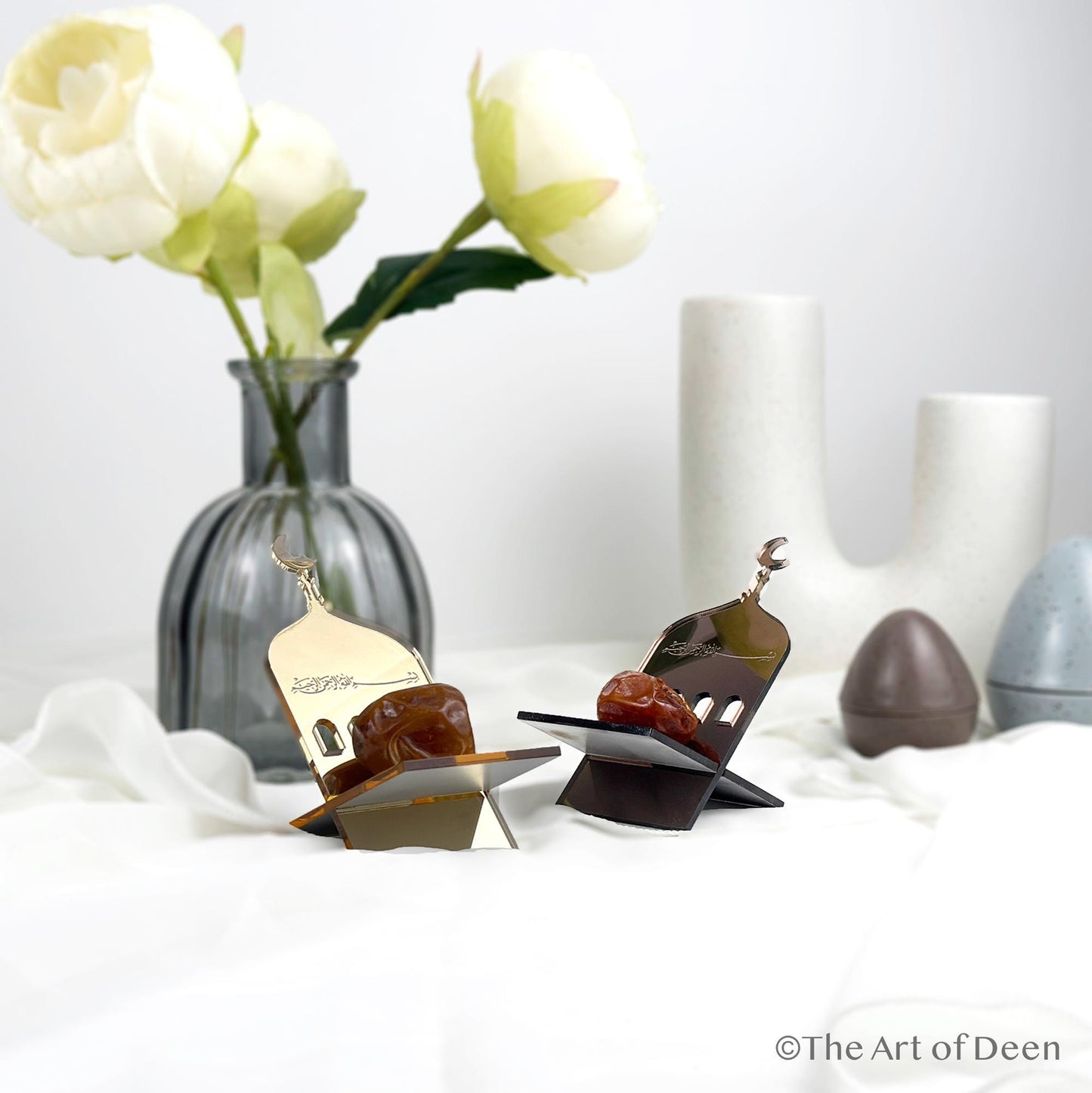 Date/sweet holder | Date Bowl for Ramadan 6 pieces, Ramadan with bismillahirrahmanirrahim, Eid, perfect as Wedding Gift