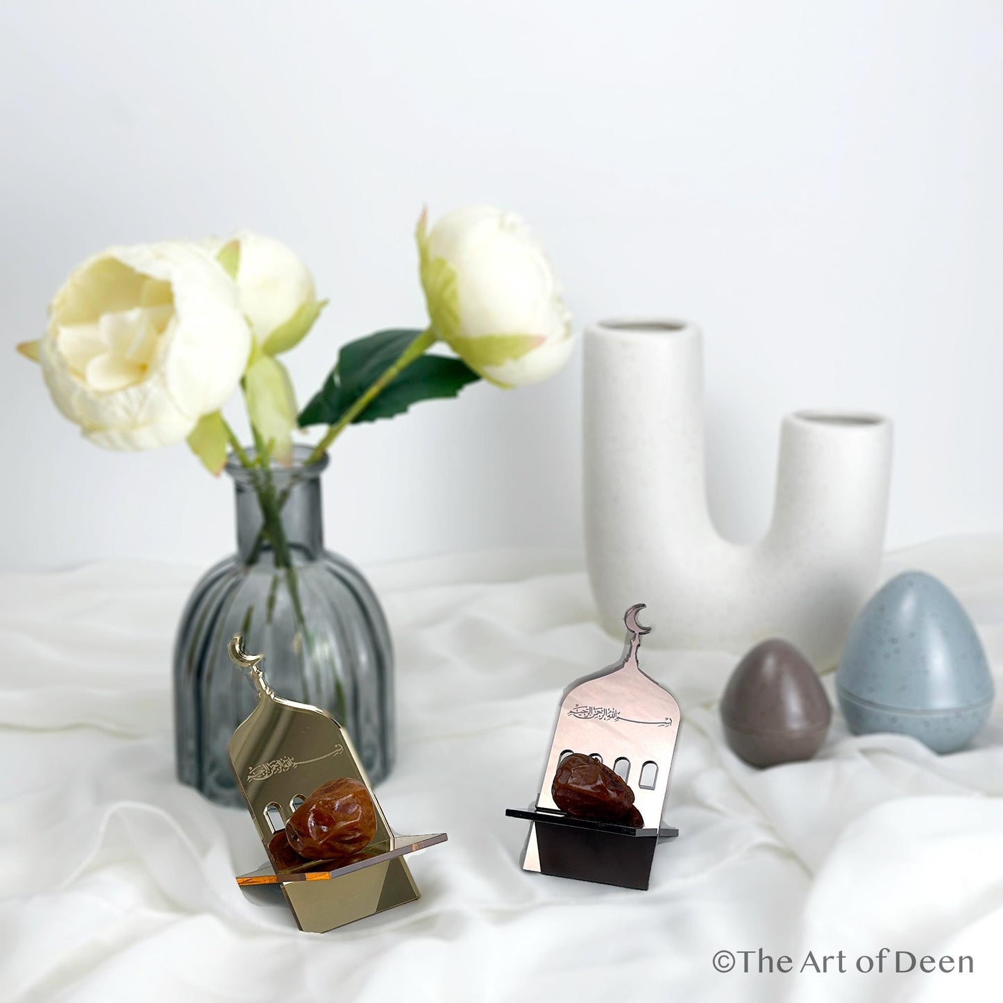 Date/sweet holder | Date Bowl for Ramadan 6 pieces, Ramadan with bismillahirrahmanirrahim, Eid, perfect as Wedding Gift
