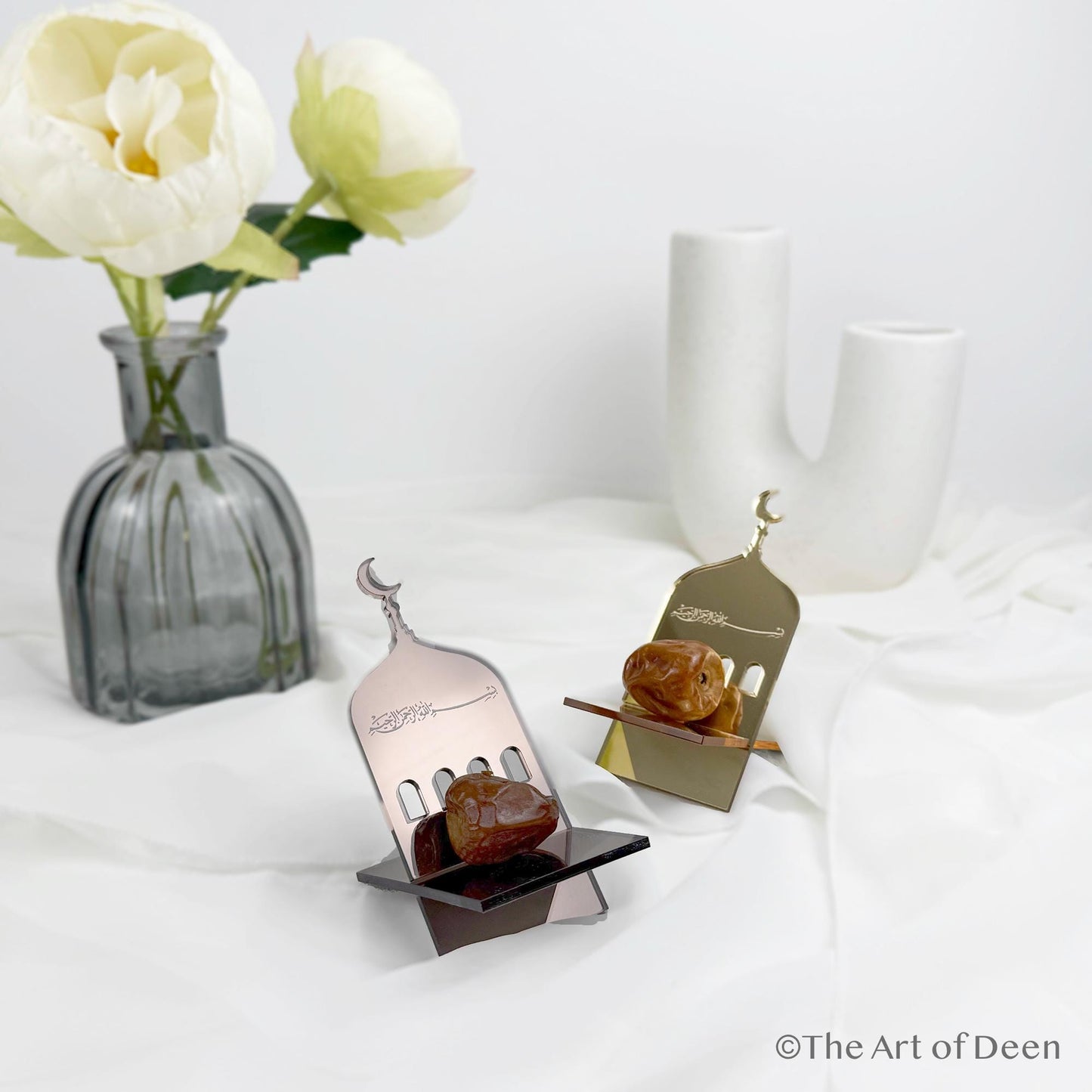 Date/sweet holder | Date Bowl for Ramadan 6 pieces, Ramadan with bismillahirrahmanirrahim, Eid, perfect as Wedding Gift