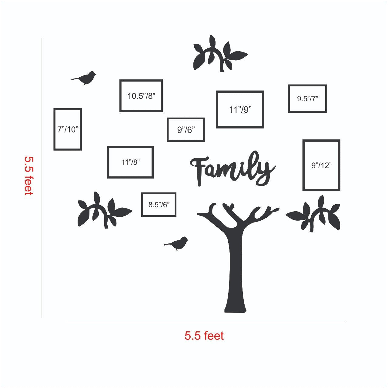 Family Tree Acrylic Wall Decor