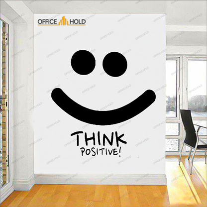 Think Positive Motivational Company Culture Art