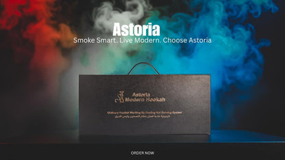 Electric Hookah with Water Heating Intelligent LED Smoking Set Adjustable Temperature Rechargeable Shisha Accessories
