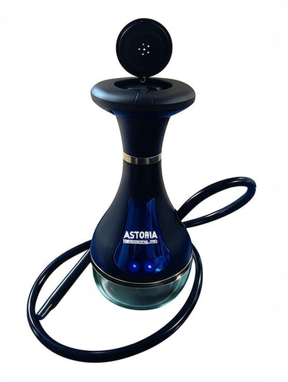 Electric Hookah with Water Heating Intelligent LED Smoking Set Adjustable Temperature Rechargeable Shisha Accessories